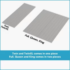 Continental Sleep, 0.75-Inch Vertical Mattress Support Wooden Bunkie Board/Slats With Cover 15 Continental Sleep, 0.75-Inch Vertical Mattress Support Wooden Bunkie Board/Slats With Cover -Furniture Specialty Store GUEST 14fc7626 bbff 439d 8708 a028544383f7