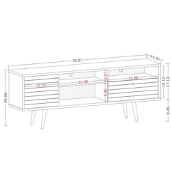 Liberty 3 Shelf And 1 Drawer TV Stand For TVs Up To 65" - Manhattan Comfort -Furniture Specialty Store GUEST 1545a496 1a58 4afc 93f9 4d8489a08d1f