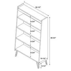 48" Perry 3 Shelf Bookshelf - Linon -Furniture Specialty Store GUEST 1668f447 7d4c 4066 a4fc 0c73d84d4424