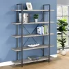 70" Cole 5 Shelf Bookcase With Frame - Coaster -Furniture Specialty Store GUEST 16c665e2 033c 456f 9641 7f6f262347ec