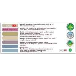 Floortex Desktex Anti-Static 12"" X 18"" Rectangular Desk Pads For Hard Surfaces Vinyl -Furniture Specialty Store GUEST 17299b4d 68d6 41e6 b6f8 b46f75829e63