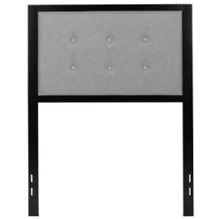 Merrick Lane Headboard Upholstered Button Tufted Headboard With Metal Frame And Adjustable Rail Slots -Furniture Specialty Store GUEST 174aef82 010d 4851 9632 8236f26e952b
