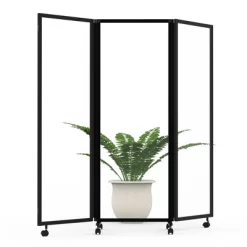 Stand Up Desk Store ReFocus Three-Panel Trifold Room Divider Screen (71" X 65") -Furniture Specialty Store GUEST 1771f1df c841 4861 acc4 8fe47fffa6e5