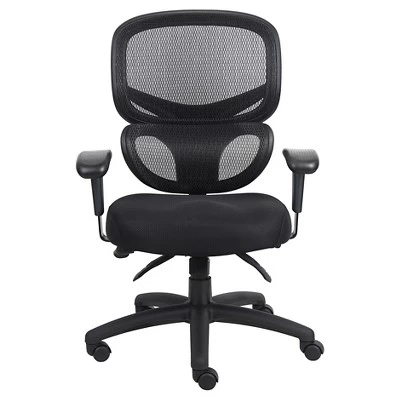 Multi-Function Mesh Task Chair Black - Boss Office Products 5 Multi-Function Mesh Task Chair Black - Boss Office Products - Image 3