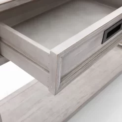 LuxenHome Gray Wood 2-Drawer 1-Shelf Console And Entryway Table 20 LuxenHome Gray Wood 2-Drawer 1-Shelf Console And Entryway Table -Furniture Specialty Store GUEST 18592fcc 97a0 47d8 8bb8 71736586c9ab