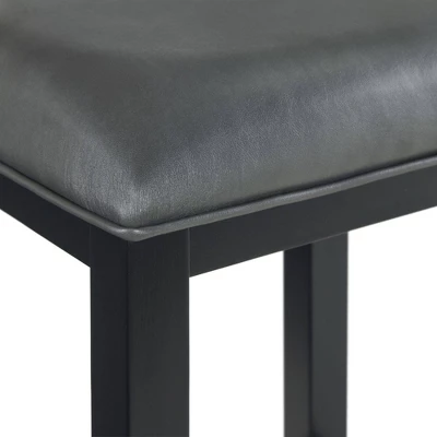 Set Of 2 Colton Counter Height Stools Dark Gray - Picket House Furnishings 7 Set Of 2 Colton Counter Height Stools Dark Gray - Picket House Furnishings - Image 5