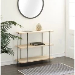Contemporary Metal Console Table - Olivia & May -Furniture Specialty Store GUEST 19c8d287 3eef 4eac b395 01c0b64ffcef