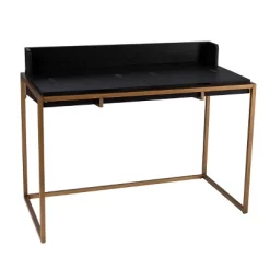 Bilcrafield Flip Top Desk With Storage Black/Gold - Aiden Lane -Furniture Specialty Store GUEST 1a331960 cc91 4f7e a892 7e1997b03f1a