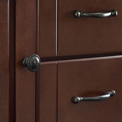 Eleanor Stainless Steel Top Kitchen Cart Mahogany/Stainless Steel - Crosley 15 Eleanor Stainless Steel Top Kitchen Cart Mahogany/Stainless Steel - Crosley - Image 13