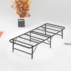 Continental Sleep 14 Inch Quickbase Metal Mattress Platform Bed Frame Foundation With Steel Slats (No Box Spring Needed), Twin, Black -Furniture Specialty Store GUEST 1c4a52c0 defa 4af1 9304 4aa5dcc56a36