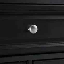 Full Size Wood Top Kitchen Cart Black - Crosley -Furniture Specialty Store GUEST 1cdb04e9 1a1f 4902 9ef2 73c0f79bbb5e