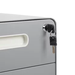 Flash Furniture Ergonomic 3-Drawer Mobile Locking Filing Cabinet With Anti-Tilt Mechanism And Hanging Drawer For Legal & Letter Files -Furniture Specialty Store GUEST 1d8710a3 224b 4e76 ac68 650068d8e4f2