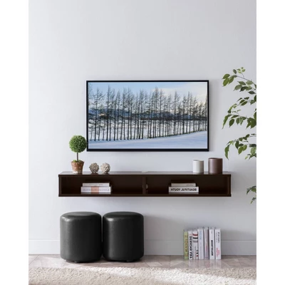 Eglantine Floating Console TV Stand For TVs Up To 60" - MiBasics 7 Eglantine Floating Console TV Stand For TVs Up To 60" - MiBasics - Image 5