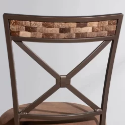 Compton Swivel Counter Height Barstool Brown - Hillsdale Furniture -Furniture Specialty Store GUEST 1dd09cb3 e073 4c52 9612 7ca63e135d97