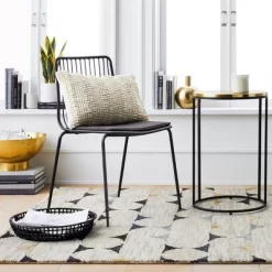 Set Of 2 Sodra Rounded Seat Wire Dining Chair Black - Threshold™ -Furniture Specialty Store GUEST 1f0c0031 cd11 4dd2 b4b3 61162d0e2dff