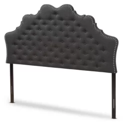 Hilda Modern And Contemporary Fabric Headboard Dark Gray - Baxton Studio -Furniture Specialty Store GUEST 1f77e765 c3de 42a0 93e1 10d60805c74e