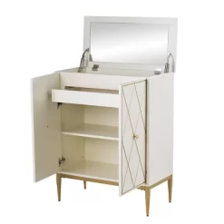 Nessnal 2 Door Accent Cabinet Cream/Gold - Aiden Lane 20 Nessnal 2 Door Accent Cabinet Cream/Gold - Aiden Lane -Furniture Specialty Store GUEST 20b115c5 6e77 4460 8ae1 622bb6ea4ecb