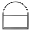 24" X 26" Monroe Metal Arch Shelf Black - Kate & Laurel All Things Decor 1 24" X 26" Monroe Metal Arch Shelf Black - Kate & Laurel All Things Decor -Furniture Specialty Store GUEST 20ba09b3 6532 485b a857 68ae667c7c84
