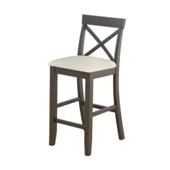 Farmhouse 48" 3-Piece Rectangular Wood Bar Height Dining Set-ModernLuxe -Furniture Specialty Store GUEST 20cdf478 52d2 4491 8064 b0908268624c