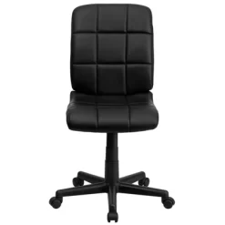 Mid-Back Quilted Vinyl Swivel Task Chair - Riverstone Furniture -Furniture Specialty Store GUEST 210ec33d 8ebd 497b aa52 de04079ac7e8