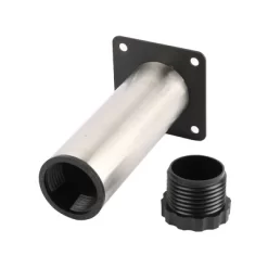 Unique Bargains Furniture Hotel Cupboard Sofa Bed Table Chair Cabinet Legs Silver Tone 8 Pcs