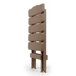 Camco Adirondack Portable Outdoor Camping Small Weatherproof Rustproof Durable Plastic Folding Side Table For Indoor And Outdoor Use, Taupe -Furniture Specialty Store GUEST 22ea5b85 76ca 42c9 8b12 38ac2ca946b6