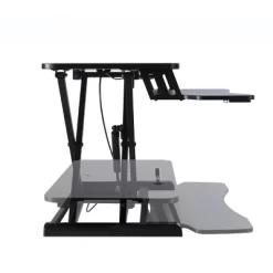 Adjustable Height Large Standing Desk Black - Atlantic -Furniture Specialty Store GUEST 23159604 a951 4846 b76a 27f7e23679d0