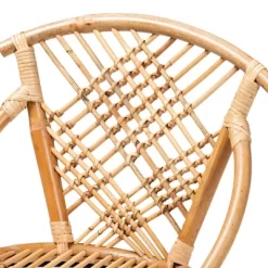 2pc Pro Rattan And Metal Dining Chair Set Natural/Brown - Bali & Pari -Furniture Specialty Store GUEST 2366a571 7db5 45cb 9d9e 281d01ab38a2