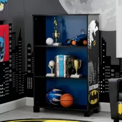 DC COMICS Batman 3 Tier Bookshelf - Delta Children