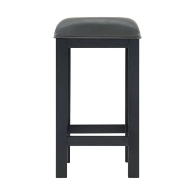 Set Of 2 Colton Counter Height Stools Dark Gray - Picket House Furnishings 6 Set Of 2 Colton Counter Height Stools Dark Gray - Picket House Furnishings - Image 4