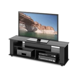 Flat Panel TV Stand For TVs Up To 65" CorLiving Ravenwood Black -Furniture Specialty Store GUEST 244e2da5 66e1 45cf a45d ffed1ec79c22