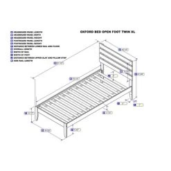 Oxford Bed With USB Turbo Charger - AFI -Furniture Specialty Store GUEST 2452f01b 7189 4c9d a540 1eabff1789c3