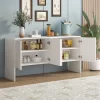 Minimalist Style 60" Sideboard With 4 Doors And Rebound Device For Living Room And Entryway-ModernLuxe 2 Minimalist Style 60" Sideboard With 4 Doors And Rebound Device For Living Room And Entryway-ModernLuxe -Furniture Specialty Store GUEST 253a8def df2d 4b13 95b7 d2affcacc234