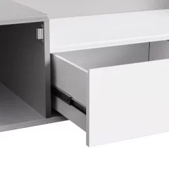 Modern TV Stand For 70" TV With Large Storage And Magnetic Doors, White - ModernLuxe -Furniture Specialty Store GUEST 2563a89a cfb1 47a5 a0b1 25c3ac4ef7eb