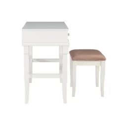 Adler Vanity Set White - Linon -Furniture Specialty Store GUEST 2686141d 6231 4cfb acc2 6edbd55d9644