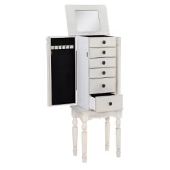 Obrecht Jewelry Armoire Off White - Powell Company -Furniture Specialty Store GUEST 26aa19b3 ea5e 47c1 aad4 9c0dc9362c09