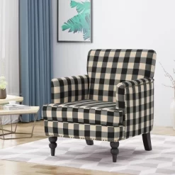 Harrison Tufted Club Chair - Christopher Knight Home