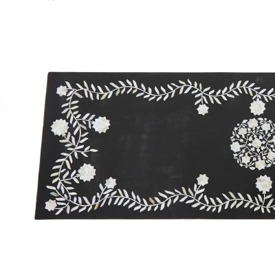 Eclectic Wood Console Table Gold - Olivia & May 9 Eclectic Wood Console Table Gold - Olivia & May - Image 7