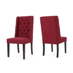 Set Of 2 Blythe Tufted Dining Chairs - Christopher Knight Home -Furniture Specialty Store GUEST 27448885 ea26 4727 a5e8 4b6eb8a19dcd