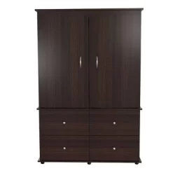 70.9" Video Combo Armoire Espresso - Inval -Furniture Specialty Store GUEST 2746917c d50d 4748 a603 d8ff68a2ed1e