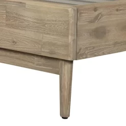 King Baly Acacia Platform Bed Sandblast Gray - Armen Living -Furniture Specialty Store GUEST 2813f3e5 b902 4530 b0c9 a92fa31fbba1