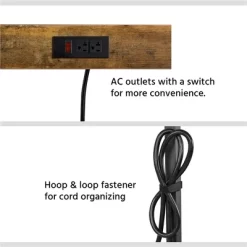 Yaheetech 67.5" H Baker’s Rack With Power Outlet For Kitchen Storage, Rustic Brown 14 Yaheetech 67.5" H Baker’s Rack With Power Outlet For Kitchen Storage, Rustic Brown -Furniture Specialty Store GUEST 289f1de0 8408 477d bbd0 d71af9e79f65