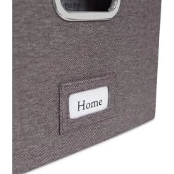 Internet's Best 2-Pack Collapsible File Storage Organizer With Lid - Grey -Furniture Specialty Store GUEST 28cf6e42 99d3 4713 80f1 ecdd4b6c0b99