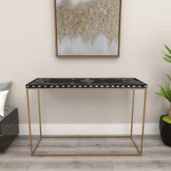 Eclectic Wood Console Table Gold - Olivia & May 38 Eclectic Wood Console Table Gold - Olivia & May -Furniture Specialty Store GUEST 291ba630 ab88 4f7d 8d80 647f07489ece