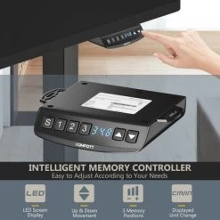 Costway Electric Adjustable Standing Up Desk Dual Motor W/ Controller Black -Furniture Specialty Store GUEST 297ef8f0 1840 454b b23c bd11ac0277e2