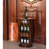 Vintiquewise Rustic Lockable Barrel Shaped Wine Bar Cabinet Wooden End Table -Furniture Specialty Store GUEST 29f84221 9b5c 4893 a100 d04c4f844536