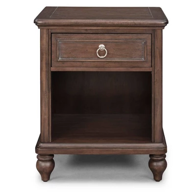 King Southport Bed Nightstand Dresser And Mirror Dark Aged Oak - Home Styles 3 King Southport Bed Nightstand Dresser And Mirror Dark Aged Oak - Home Styles