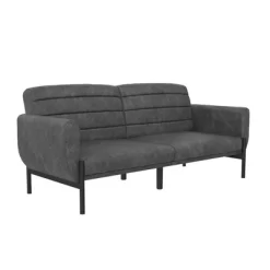 Ash Futon Distressed Faux Leather - Room & Joy -Furniture Specialty Store GUEST 2b66c19b 10d2 4de0 85b4 7888ee206279