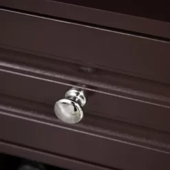 HOMCOM Modern Sideboard, Wooden Kitchen Buffet Cabinet With Drawer And 12-Bottle Wine Rack For Living Room, Espresso -Furniture Specialty Store GUEST 2b775aab f805 4097 bacb ce32edeef8e6