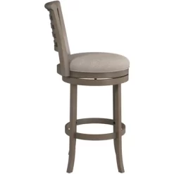 Thredson Swivel Height Barstool Light Antiqued Gray Wash - Hillsdale Furniture -Furniture Specialty Store GUEST 2caa0fb4 a68b 41a3 a9e1 3fe0ba879eee